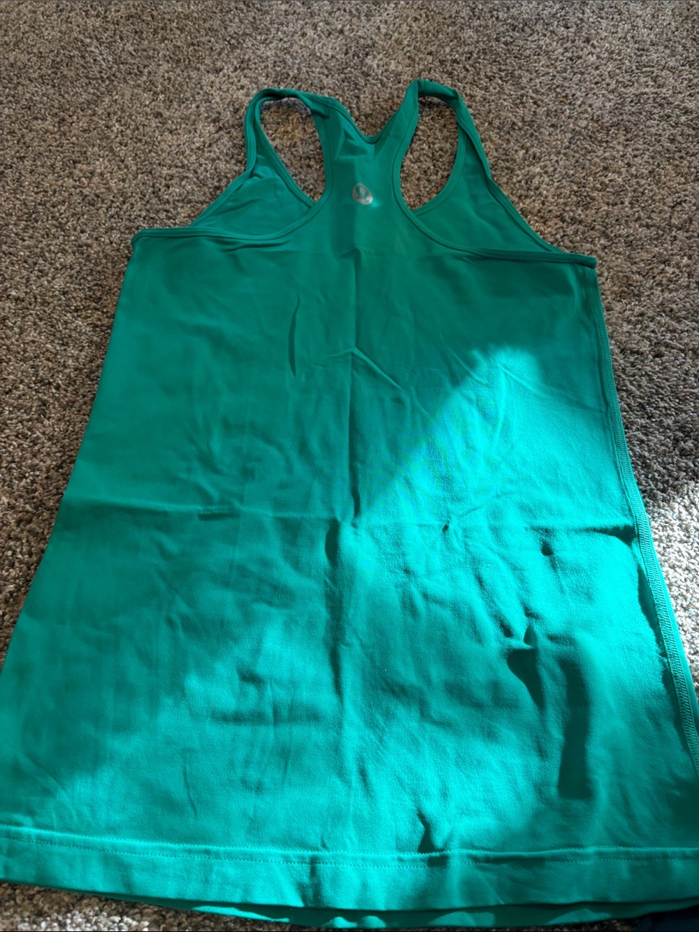 lululemon athletica Green Racerback Tank Top